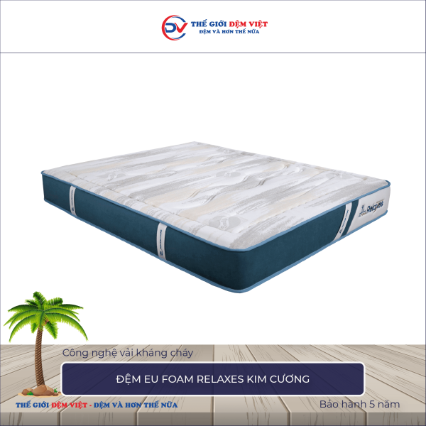 Đệm Eu Foam Relaxes Kim Cương 1